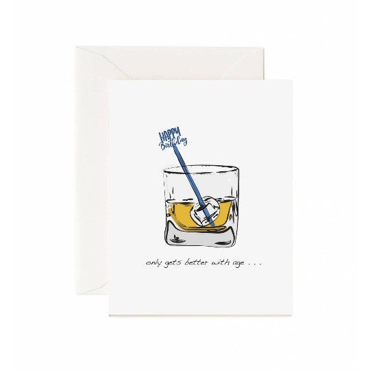 Better With Age Birthday Card