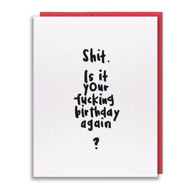 Studio Vcky Birthday Again Card
