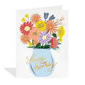 Bouquet Birthday Card