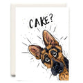 Cake? Great Dane Birthday Card