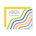 You're So Vain Birthday Card