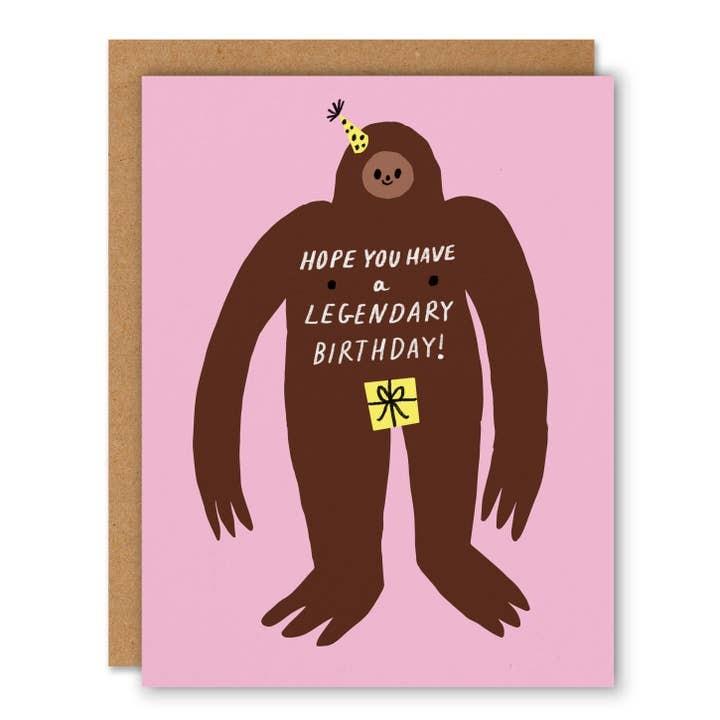 Legendary Birthday Card