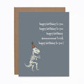Fossil Birthday Card